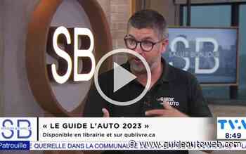 Antoine Joubert présente le Guide de l'auto 2023