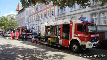 Feuerwehreinsatz in Halle: Angebranntes Essen - Feuerwehreinsatz in südlicher Innenstadt - Mitteldeutsche Zeitung