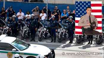 Final Farewell Set for Fallen Miami-Dade Detective Cesar Echaverry