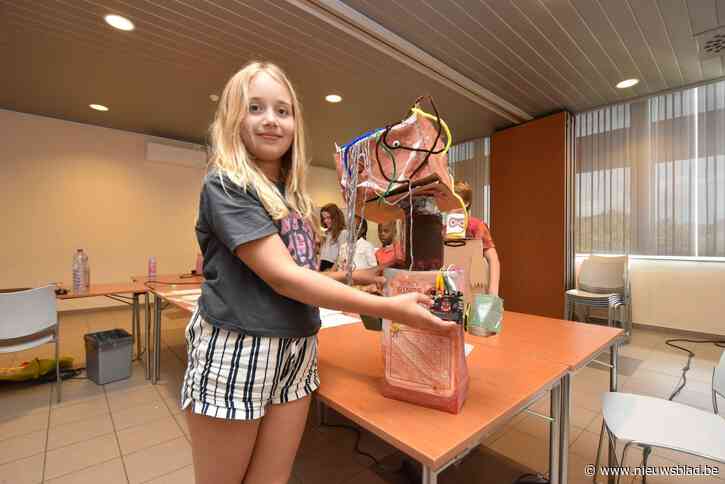 Jongeren bouwen zelf robots op kamp