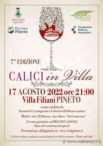 Pineto. Torna "Calici in Villa", degustazioni guidate dei vini del territorio - Wallnews24