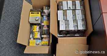 RCMP arrest 2 in Manitou break and enter, theft of $15,000 in cigarettes - Global News