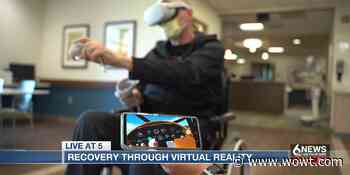 Virtual reality therapy helps Omaha Air National Guard veteran recover from plane crash - WOWT