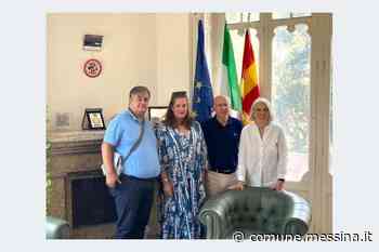 Ricevuta dall'Assessore Caruso a Palazzo Weigert la dott.ssa Maria I. Pappa per un gemellaggio tra Messina e la città di Aristotele » Comune di Messina - Comune di Messina