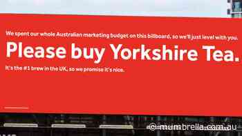 A dash of milk needed to weaken this strong tea advertisement - Mumbrella