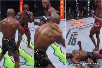 Leon Edwards liquida con brutal patada a Kamaru Usman y es nuevo campeón del peso welter de la UFC - Marca México