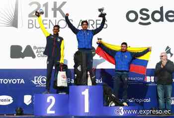 Ecuatorianos celebraron podio y récord en la Media Maratón de Buenos Aires - expreso.ec