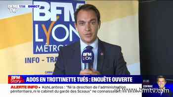 Adolescents en trottinette tués par un chauffard à Lyon: "La scène était dramatique", décrit le maire - BFMTV