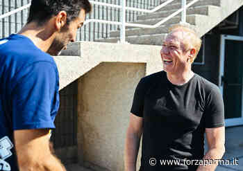 Sensini fa visita al Parma - Forza Parma