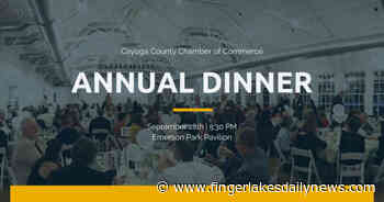 Registration Now Open for Cayuga Chamber's Annual Dinner - Finger Lakes Daily News