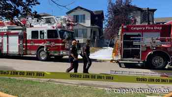 Fire trucks respond to house fire in northeast Calgary | CTV News - CTV News Calgary