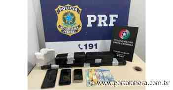 Três pessoas são presas em flagrante em Imbituba com mais de 3,5 kg de drogas, entre cocaína e maconha, em operação policial - Portal AHora
