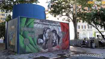 VIDEO | Murale dedicato a Falcone e Borsellino imbrattato: "Sono dei vigliacchi"