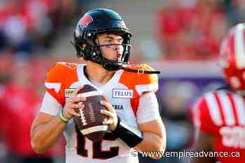 B.C. Lions regrouping after foot injury to starter Nathan Rourke - Virden Empire Advance