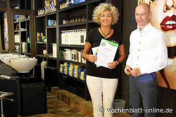 Umwelt- und Klimapakt Bayern - Friseursalon "Petra´s Haarstudio" in Lindau ausgezeichnet - Wochenblatt-online