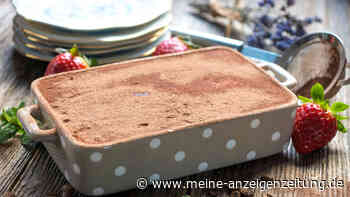 Tiramisu selber machen ohne Ei und Amaretto: leckeres Blitz-Rezept
