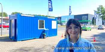 WZ+ Vor dem Corona-Herbst: Erstes Drive-In-Testzentrum in Oer-Erkenschwick öffnet - Waltroper Zeitung