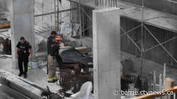 Construction worker falls into trench at Shorview apartments