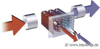 Lüftung mit Wärmerückgewinnung (WRG) kann 25 bis 50 % der Heizenergie einsparen