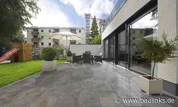 Taja Betonplus: Neue Großformat-Terrassenplatte von KANN in nuancierter Natursteinoptik