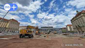 Altmarkt Dresden: Jetzt kommt das neue Pflaster drauf - Dresdner Neueste Nachrichten