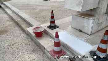 Trani, monumento degli Statuti Marittimi: ripristinato il basolato - Radio Bombo