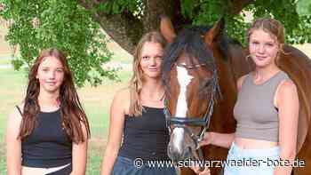 Reitturnier in Altensteig: Emma genießt die Geschwindigkeit und die Sprünge
