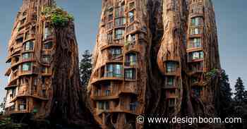 manas bhatia's AI-generated surreal symbiotic architecture - Designboom