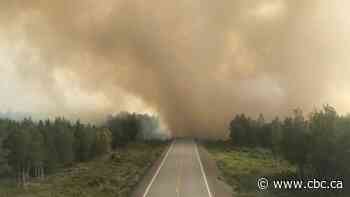 Bay d'Espoir Highway to stay open Wednesday, as central Newfoundland forest fires continue to burn - CBC.ca