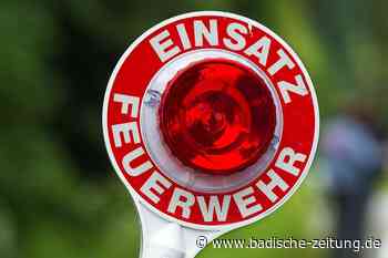 Feuerwehr löscht Brand in Oberrimsingen - Breisach - badische-zeitung.de