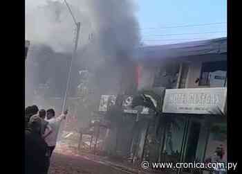 Un incendio de la gran siete “encendió” a Itapúa Poty - Crónica