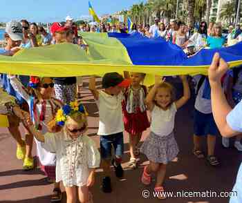 Six mois de guerre, Fête nationale du 24 août... les Ukrainiens ont manifesté à Nice pour l’indépendance de leur pays