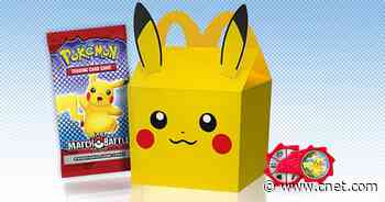 Pokemon Happy Meals Are Back at McDonald's for a Limited Time     - CNET