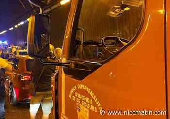 La voie rapide fermée à Nice après un accident