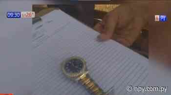 Policías recuperan reloj de USD 30.000 en Lambaré - NPY