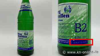 Getränkehersteller Schwollen ruft Mineralwasser zurück