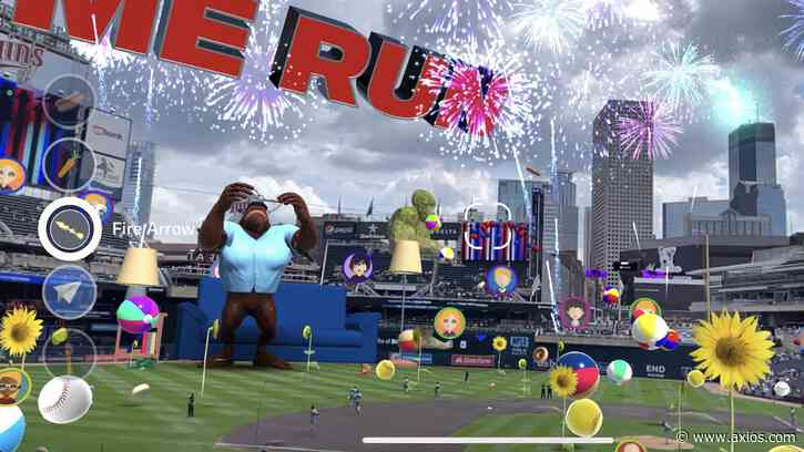 Minnesota Twins launch augmented reality app for fans - Axios