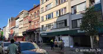 Brand in gebouw Van Arteveldestraat | Antwerpen | hln.be - Het Laatste Nieuws