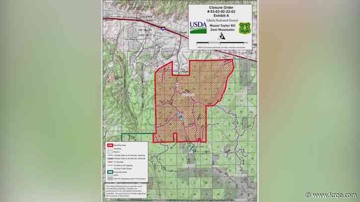 Part of Cibola National Forest to close for missile launch