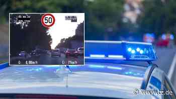 Polizei teilt Raser-Video: Internet-Nutzer von Strafe schockiert - „das soll jemanden beeindrucken?“ - tz.de
