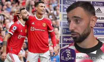 Bruno Fernandes hints that he knows where Cristiano Ronaldo's future lies amid uncertainty - Daily Mail