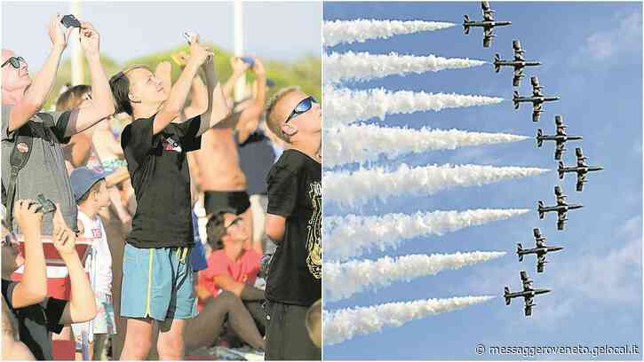 A Grado va in scena lo show delle Frecce tricolori - Il Messaggero Veneto