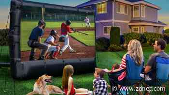 Insignia outdoor projector screen is 51% off right now