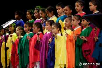 “Cantos del Ande” vuelve al Gran Teatro Nacional con el Coro Nacional de Niños del Perú - Agencia Andina