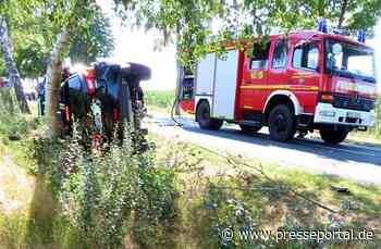 POL-STD: Zwei schwer verletzte Autoinsassen bei Unfall in Bossel