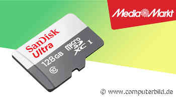 Media Markt: SanDisk-microSD-Karte mit 128 GB für 15 Euro! - COMPUTER BILD - COMPUTER BILD