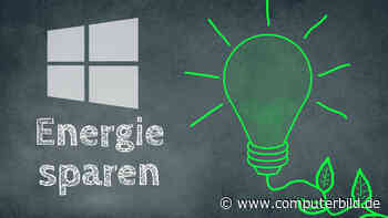 Energie sparen am PC: 10 Gratis-Tools zum Stromsparen unter Windows - COMPUTER BILD