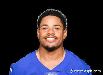 Promising Giants receiver Johnson tears Achilles