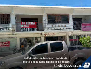 Intensa movilización policial en Palenque - Diario de Chiapas