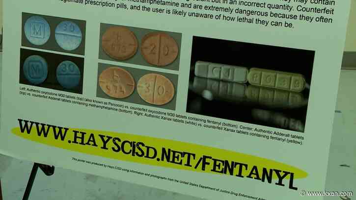 Hays CISD & Kyle PD address increase in teen fentanyl deaths